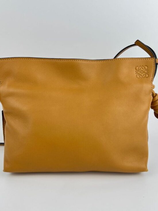 Loewe Flamenco Shoulder Bag Brown Napaca Vintage - Picture 3 of 16